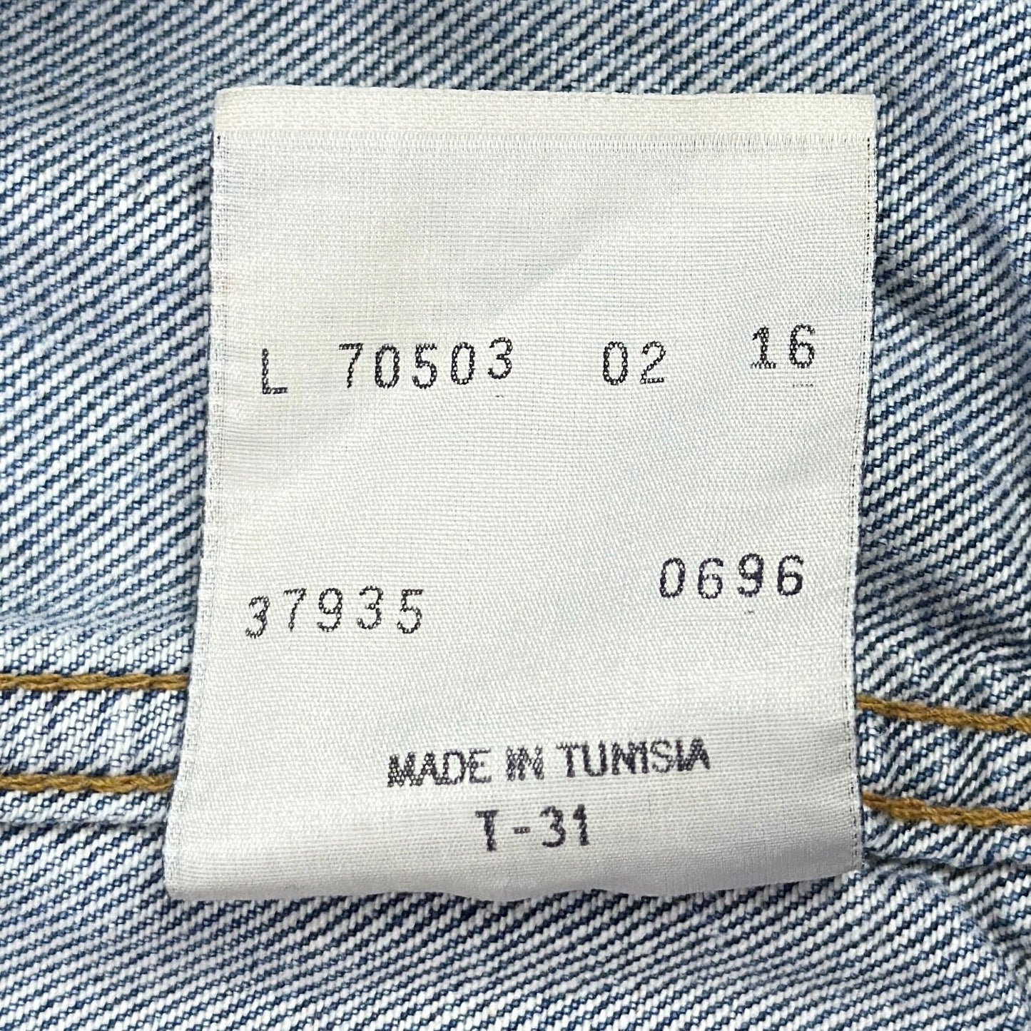 Jachetă Levi's Vintage Din Anul 1996 - L