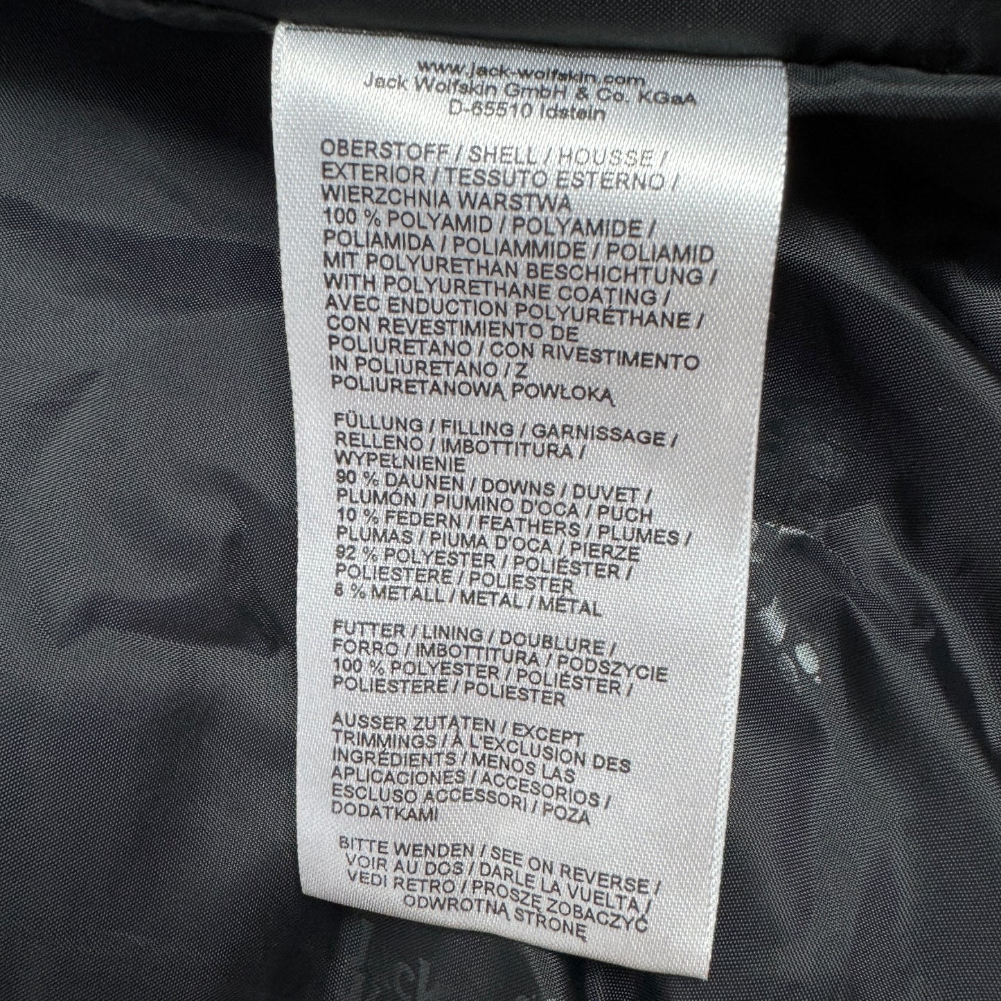 Vestă JackWolfskin Femei 90% Puf 10% Pene - S/M