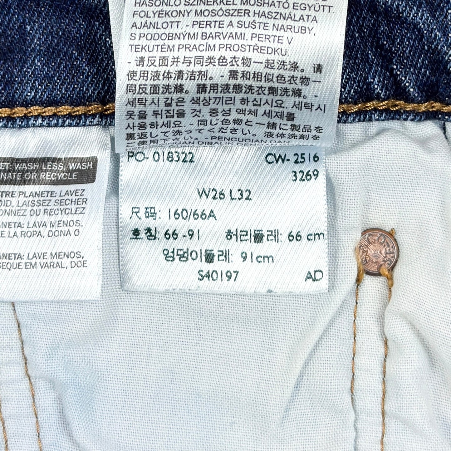 Blugi Levi's 501 Femei