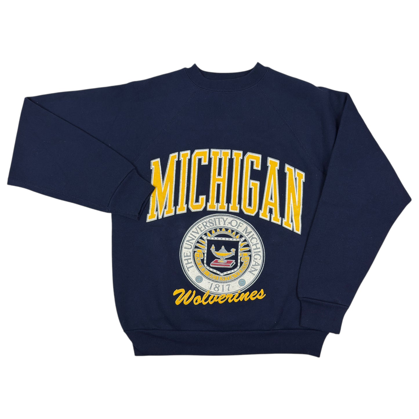 Bluză Michigan Wolverines Vintage Din Anul 1990 - L