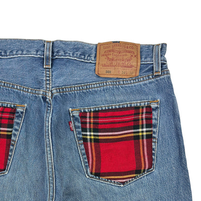 Blugi Scurți Levi's 501 Vintage Din Anul 1997 - W32