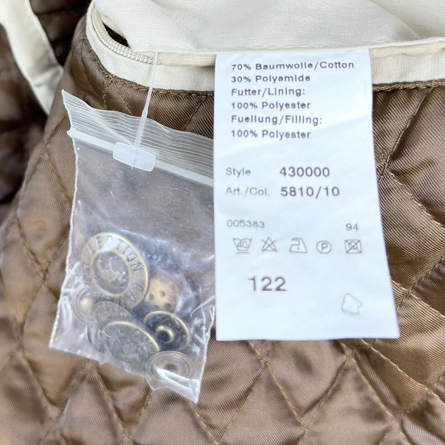 Geacă CAMEL Vintage - XXL/XXXL