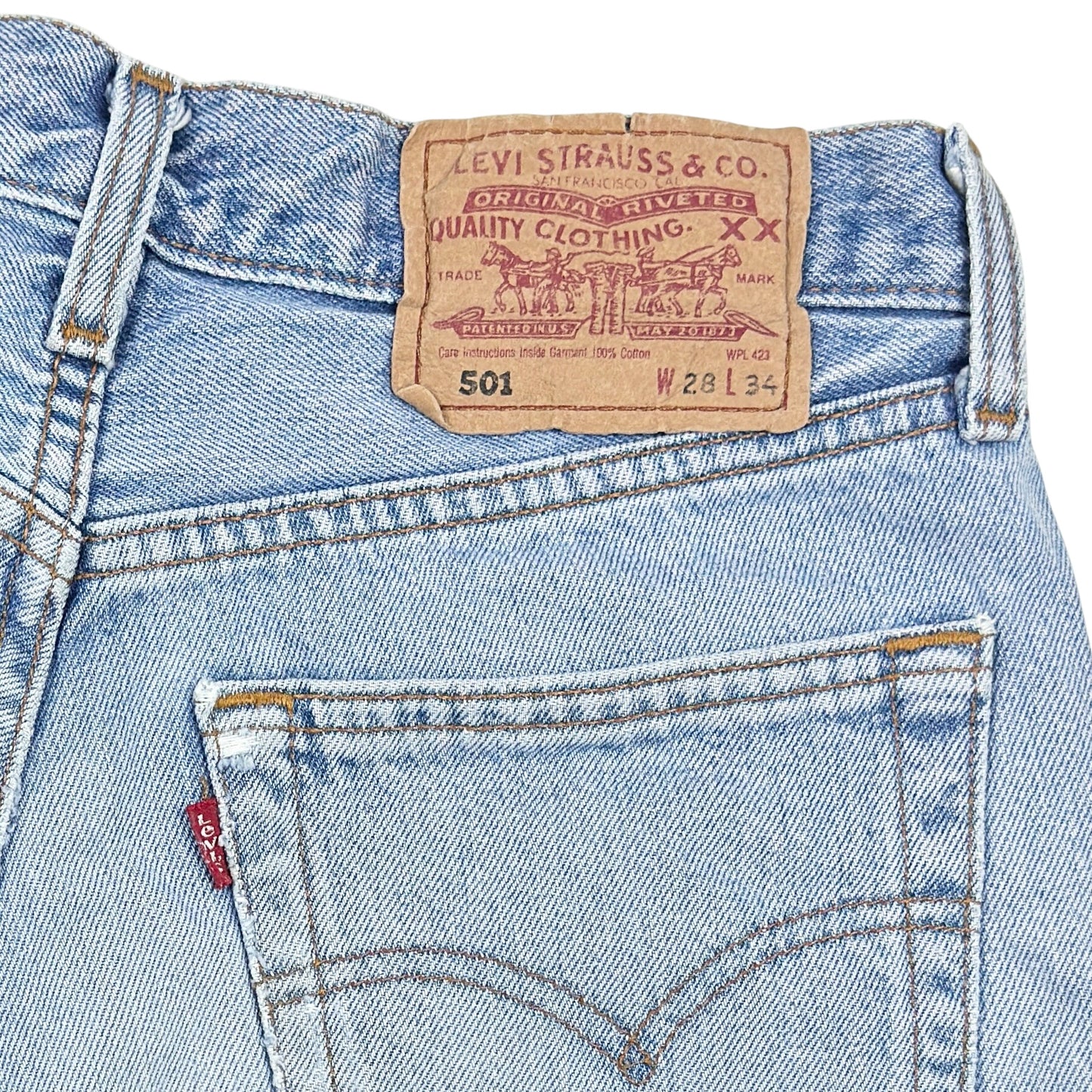 Blugi Scurți Levi's 501 Vintage Femei - W28