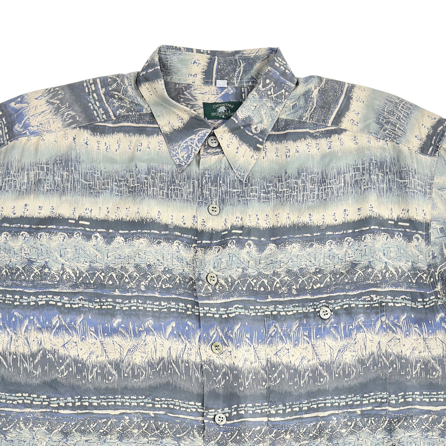 Cămașă Casualland Vintage 100% Mătase - XL