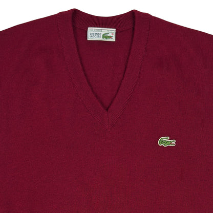 Vestă Lacoste Vintage 100% Lână - L