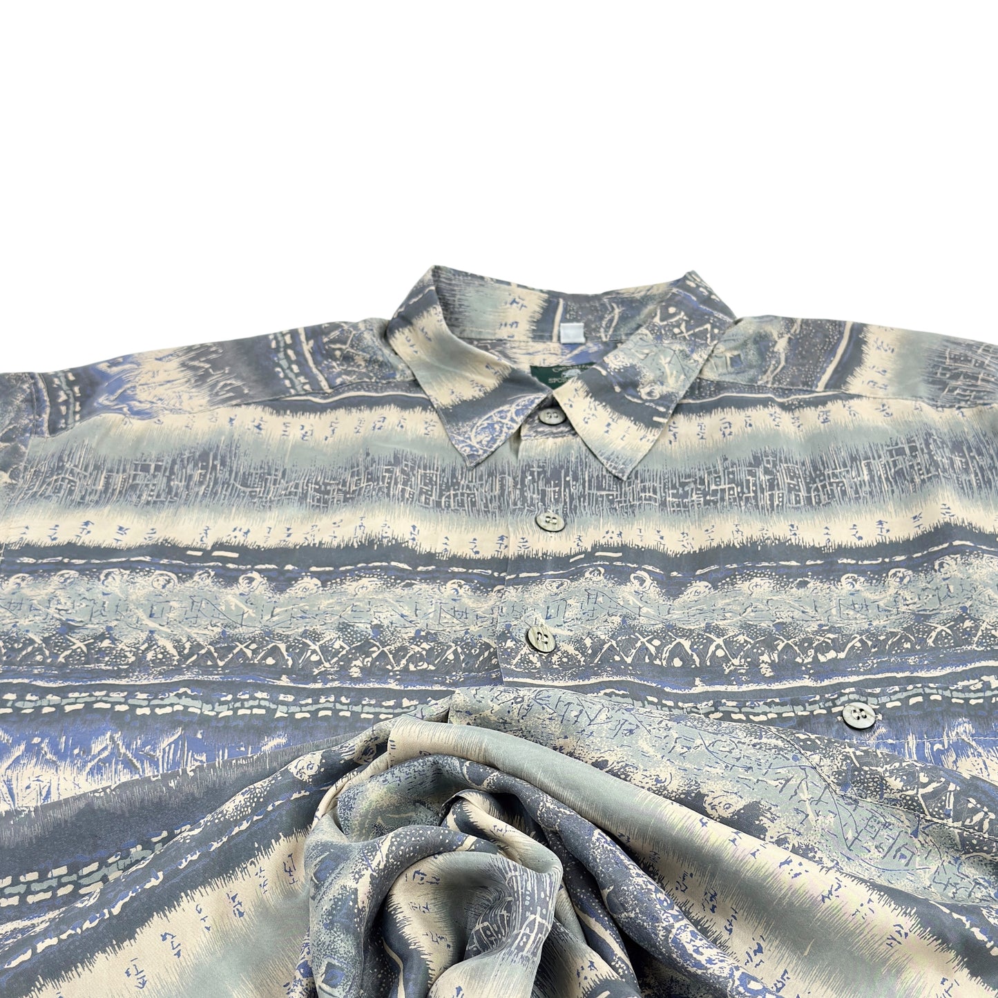 Cămașă Casualland Vintage 100% Mătase - XL