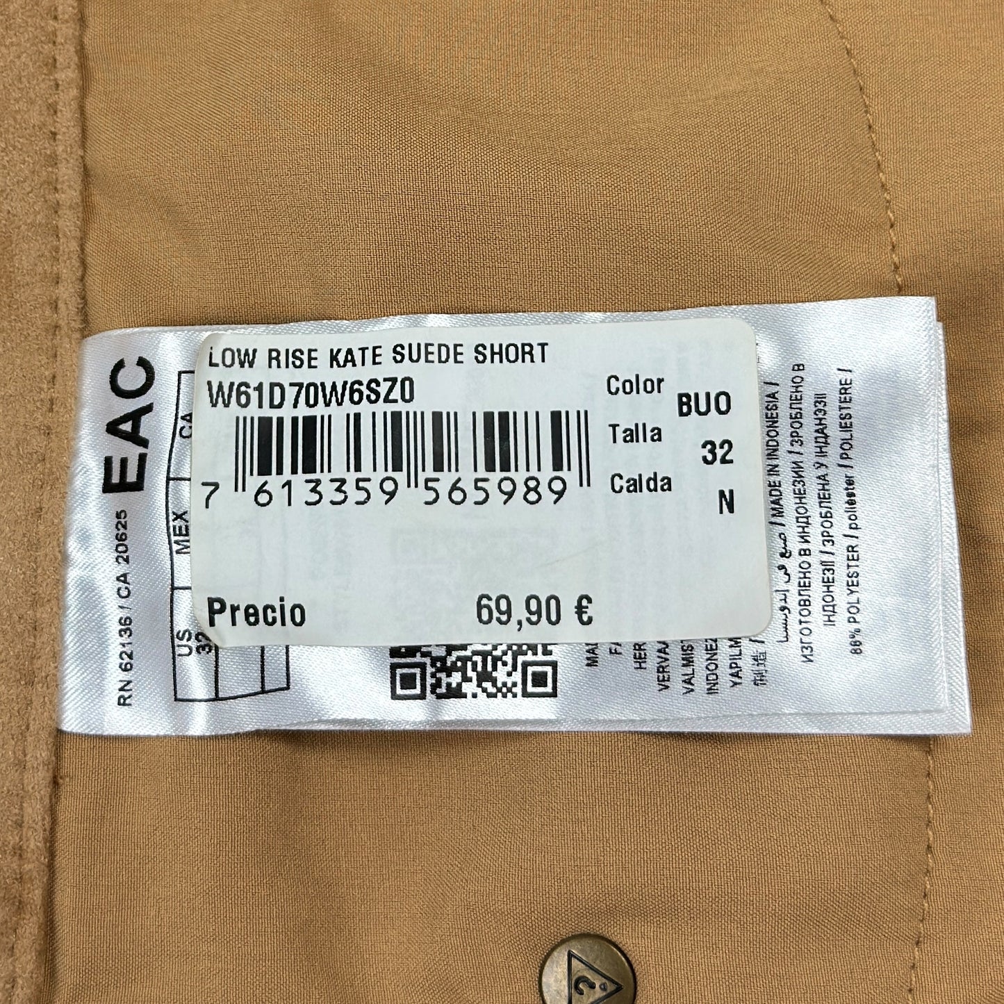 Pantaloni Scurți GUESS Femei - W36