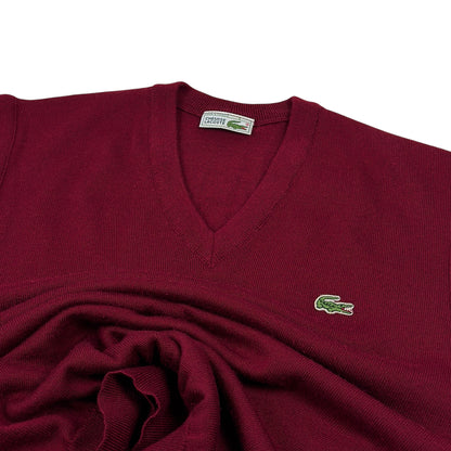 Vestă Lacoste Vintage 100% Lână - L