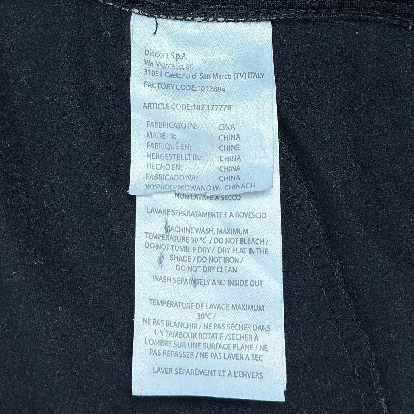 Pantaloni Diadora - S