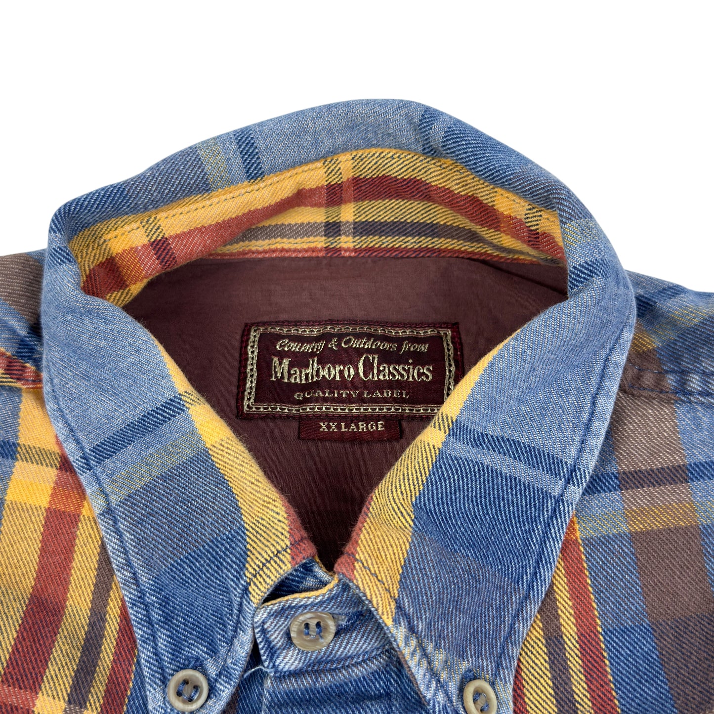 Cămașă Flannel Malboro Classics Vintage - XXL
