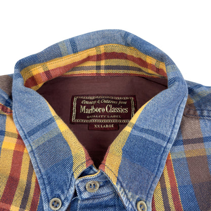 Cămașă Flannel Malboro Classics Vintage - XXL