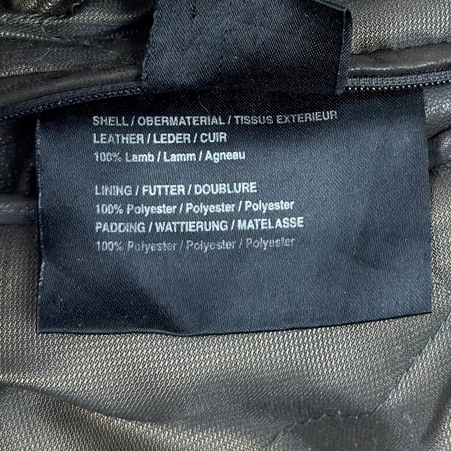 Jachetă CAMEL Vintage 100% Piele - XL