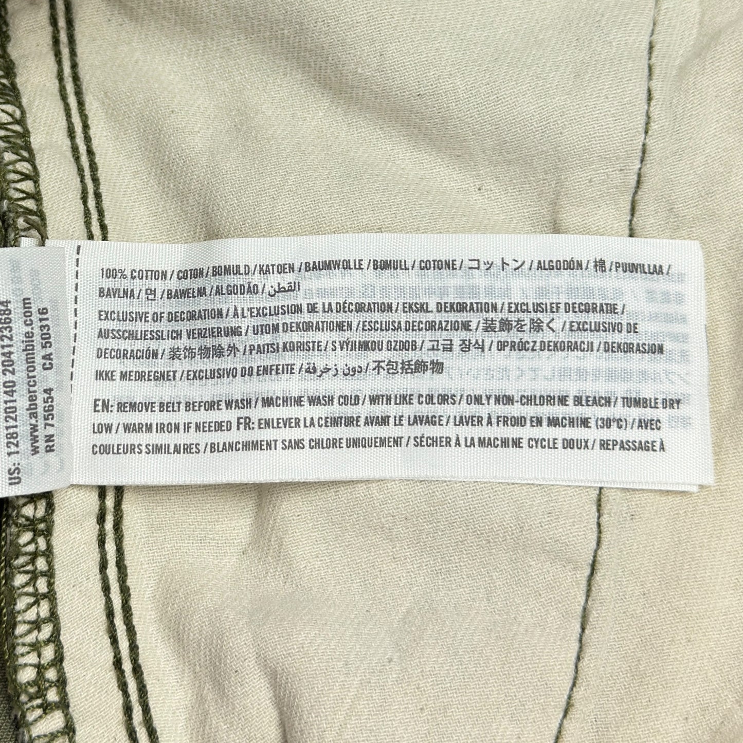 Pantaloni Scurți Cargo Abercrombie&Fitch - W32