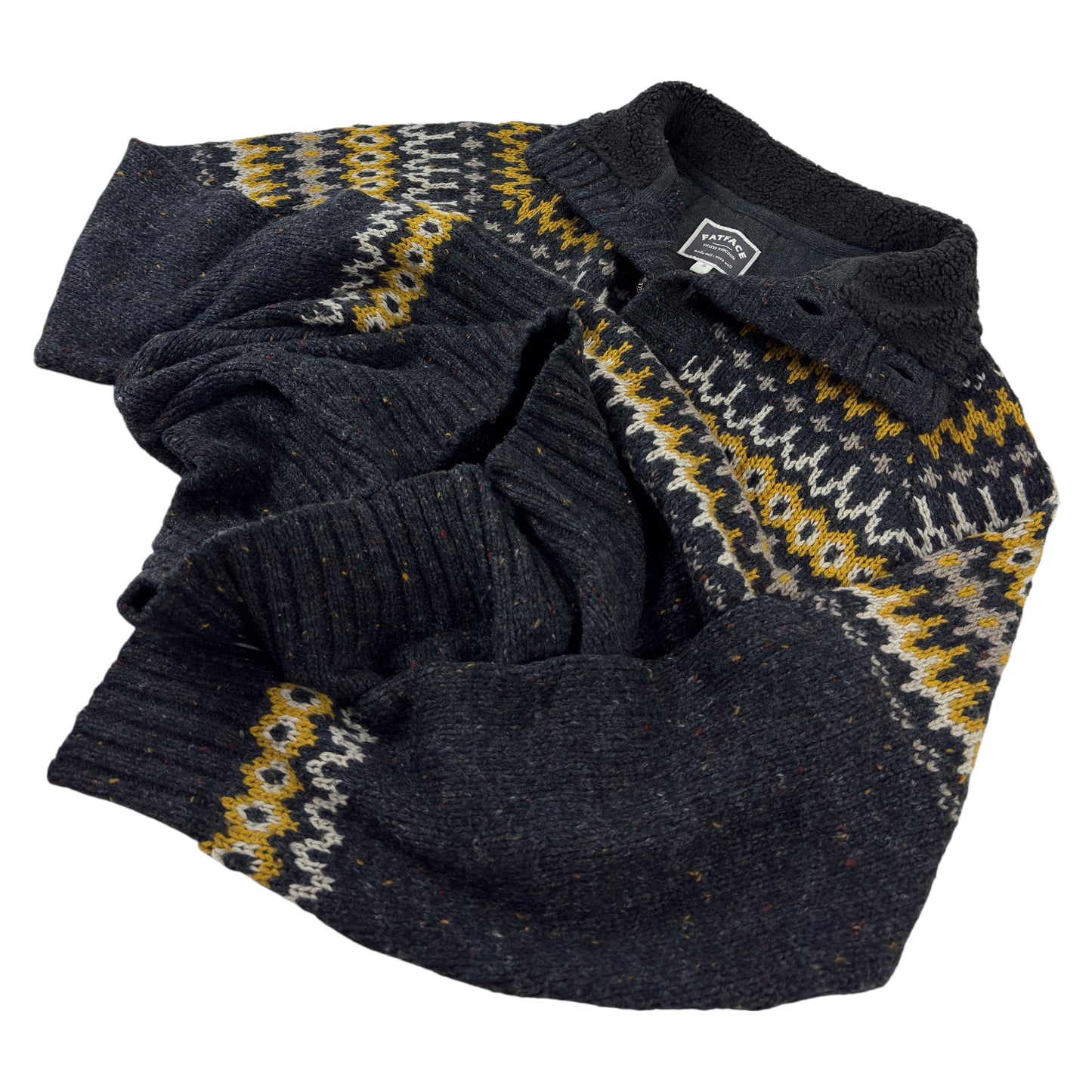 Pulover Fat Face 45% Lână - S