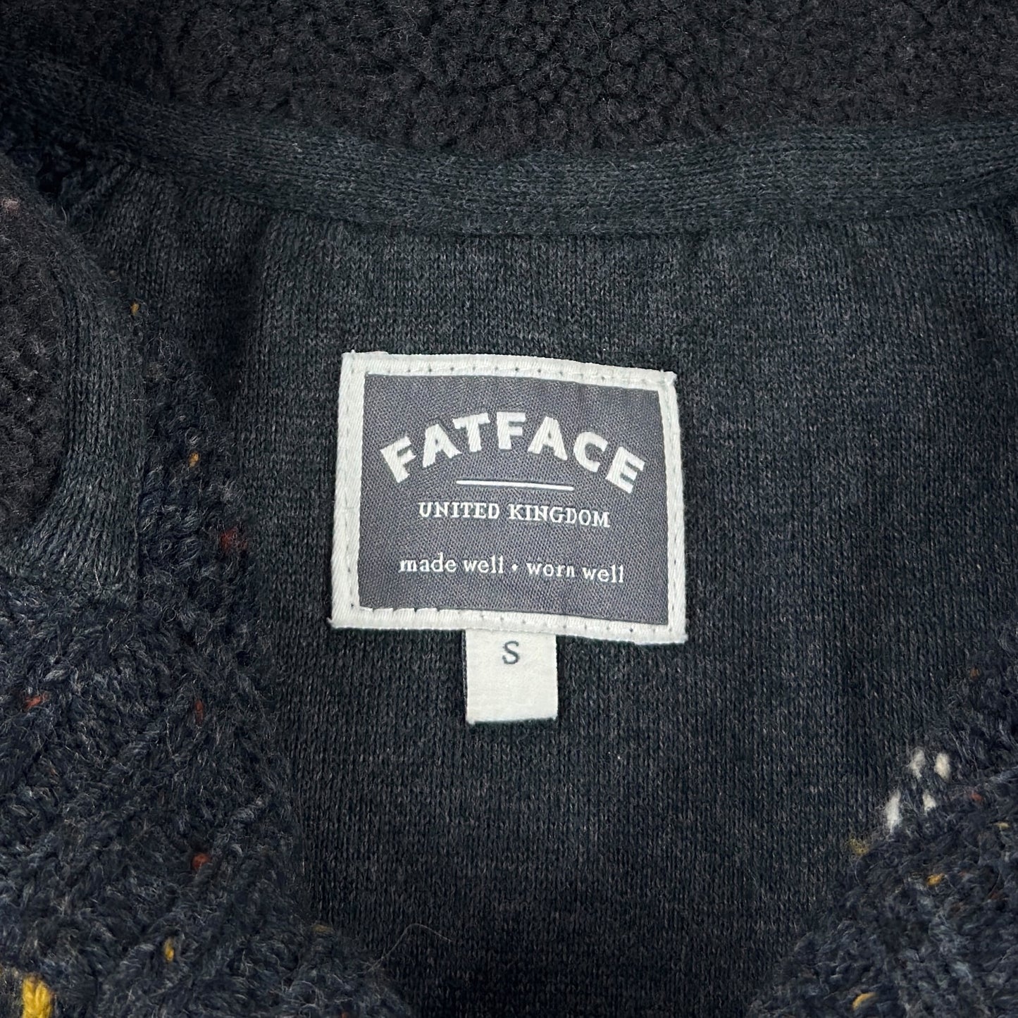 Pulover Fat Face 45% Lână - S