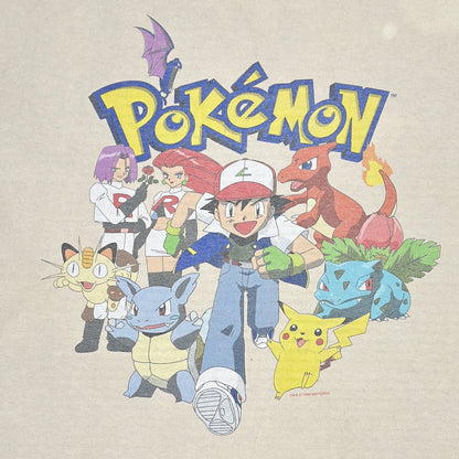 Tricou Pokemon Vintage Din Anul 1999 Femei - M