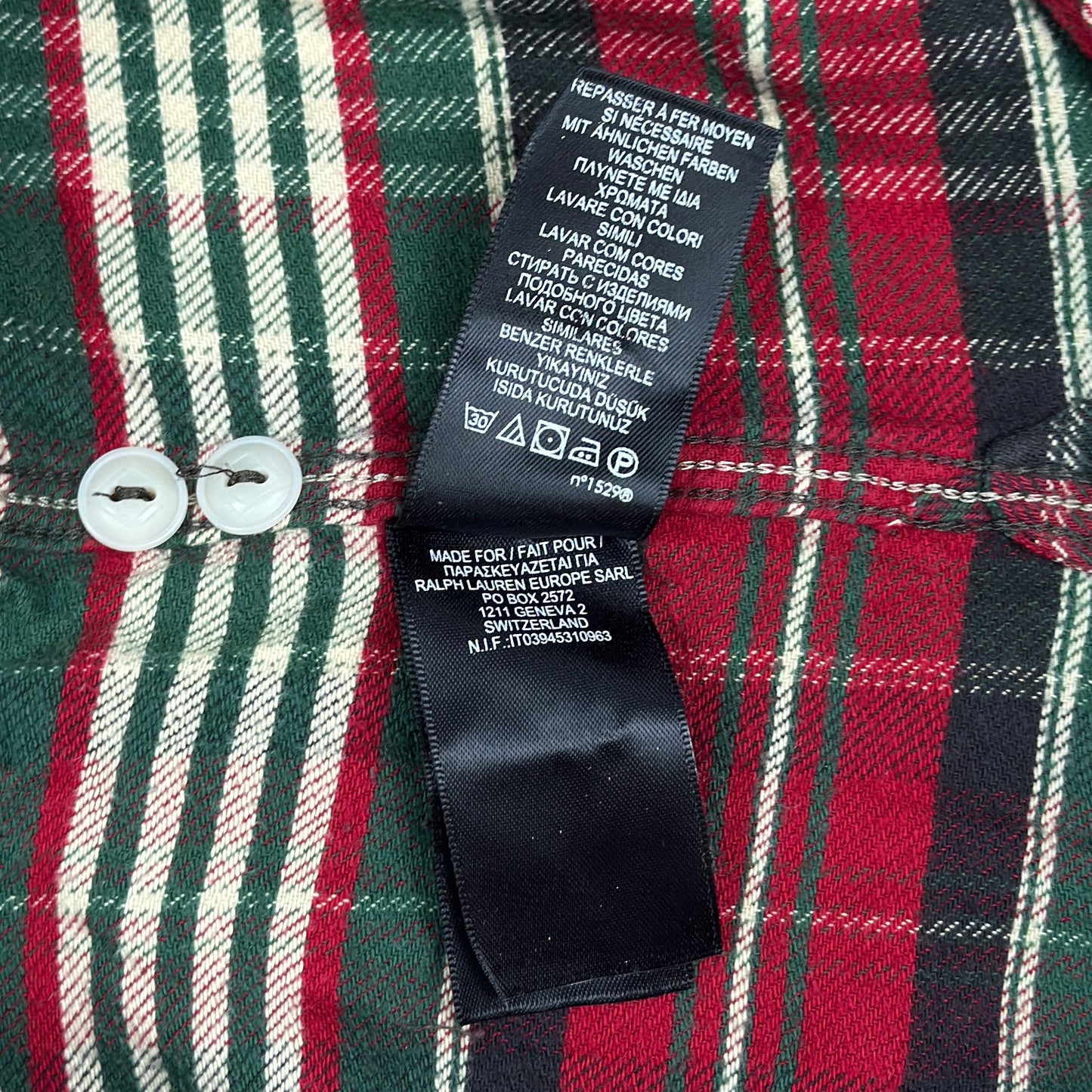 Cămașă Flannel Ralph Lauren - M