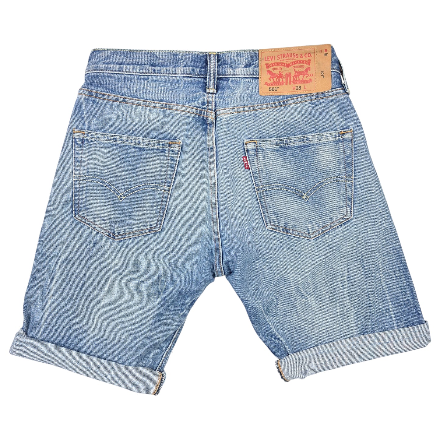 Blugi Scurți Levi's 501 Unisex - W28