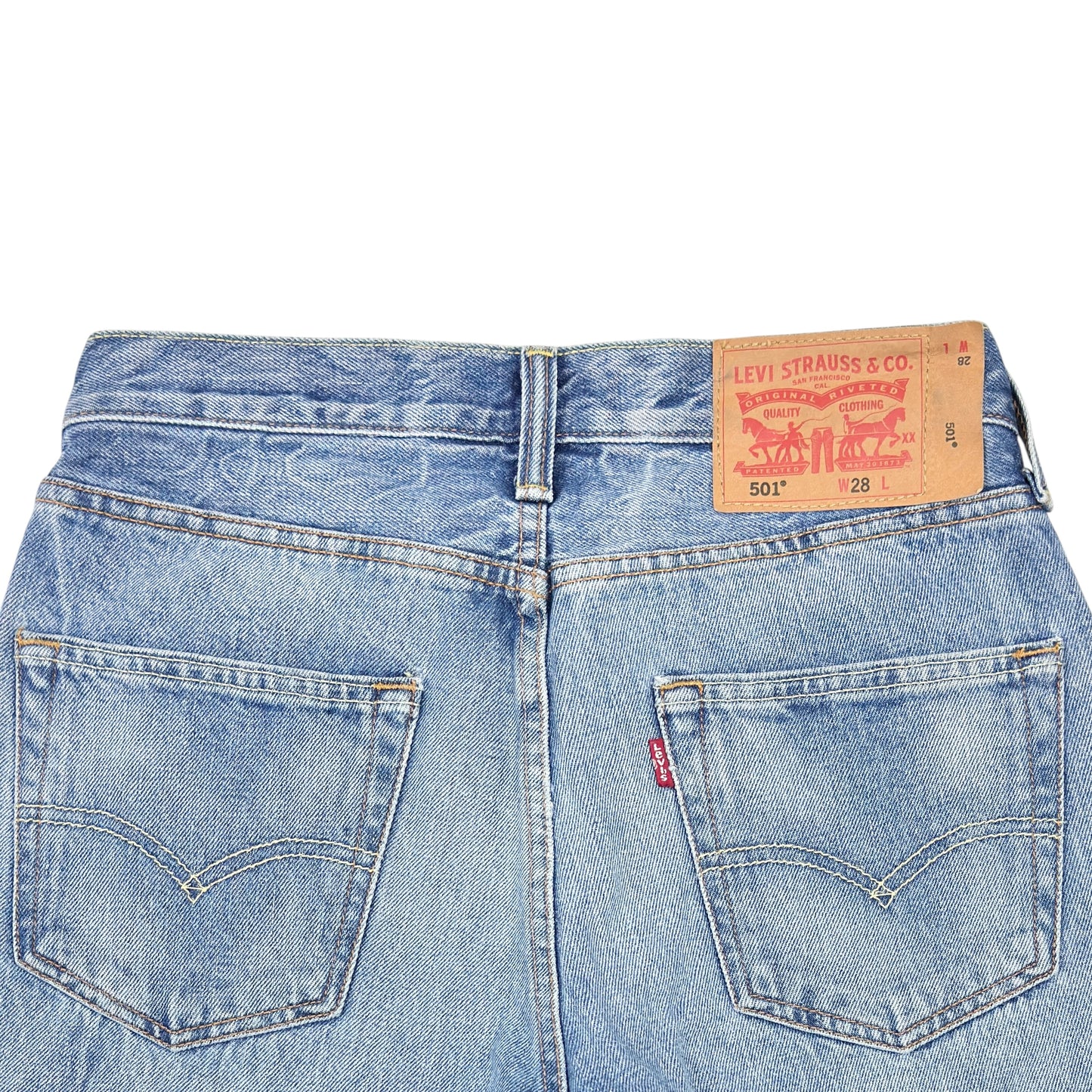 Blugi Scurți Levi's 501 Unisex - W28