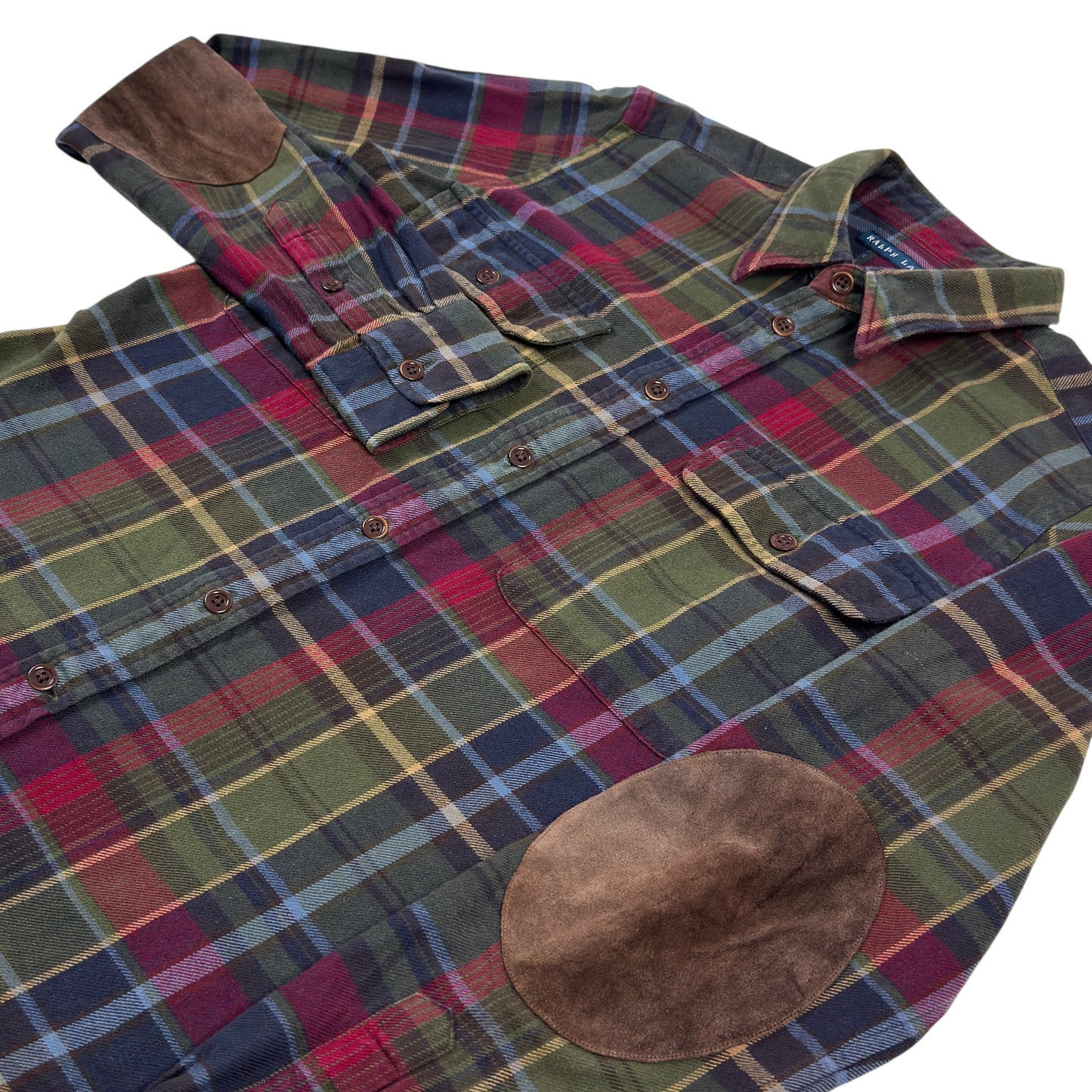 Cămașă Flannel Ralph Lauren Vintage Femei - L