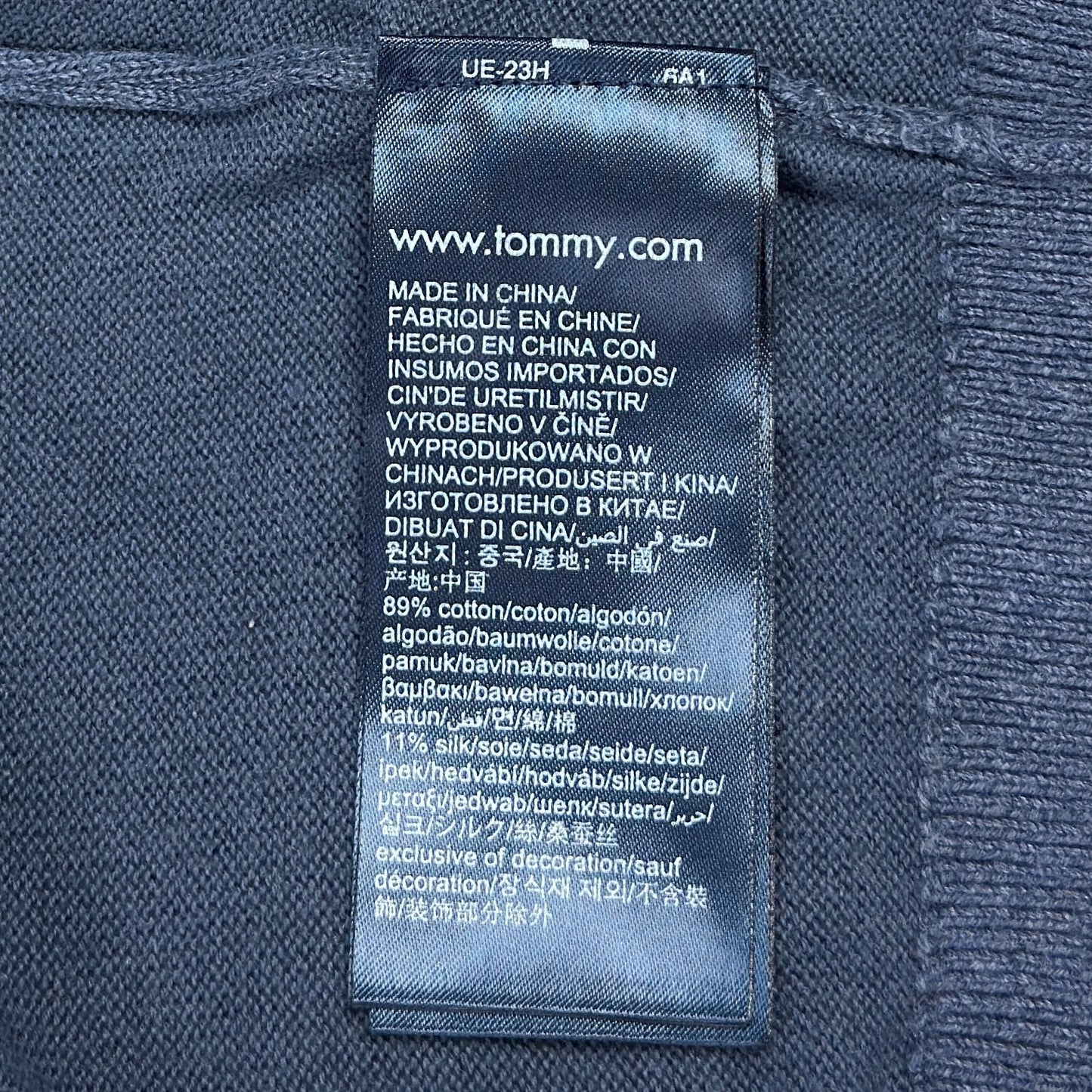 Pulover Tommy Hilfiger 11% Mătase - S