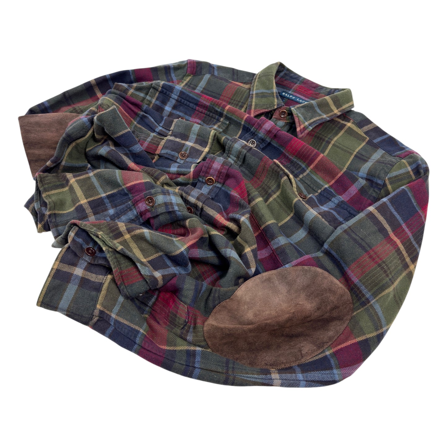 Cămașă Flannel Ralph Lauren Vintage Femei - L