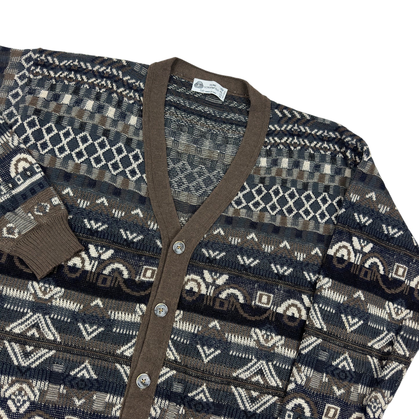 Cardigan Vintage 100% Lână - XL