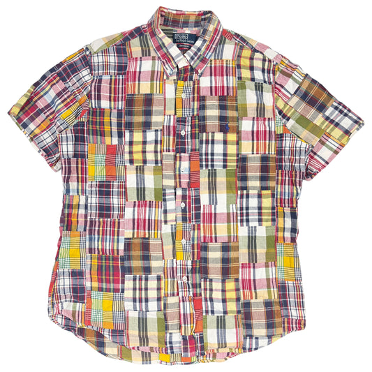 Cămașă Patchwork Ralph Lauren Vintage - L