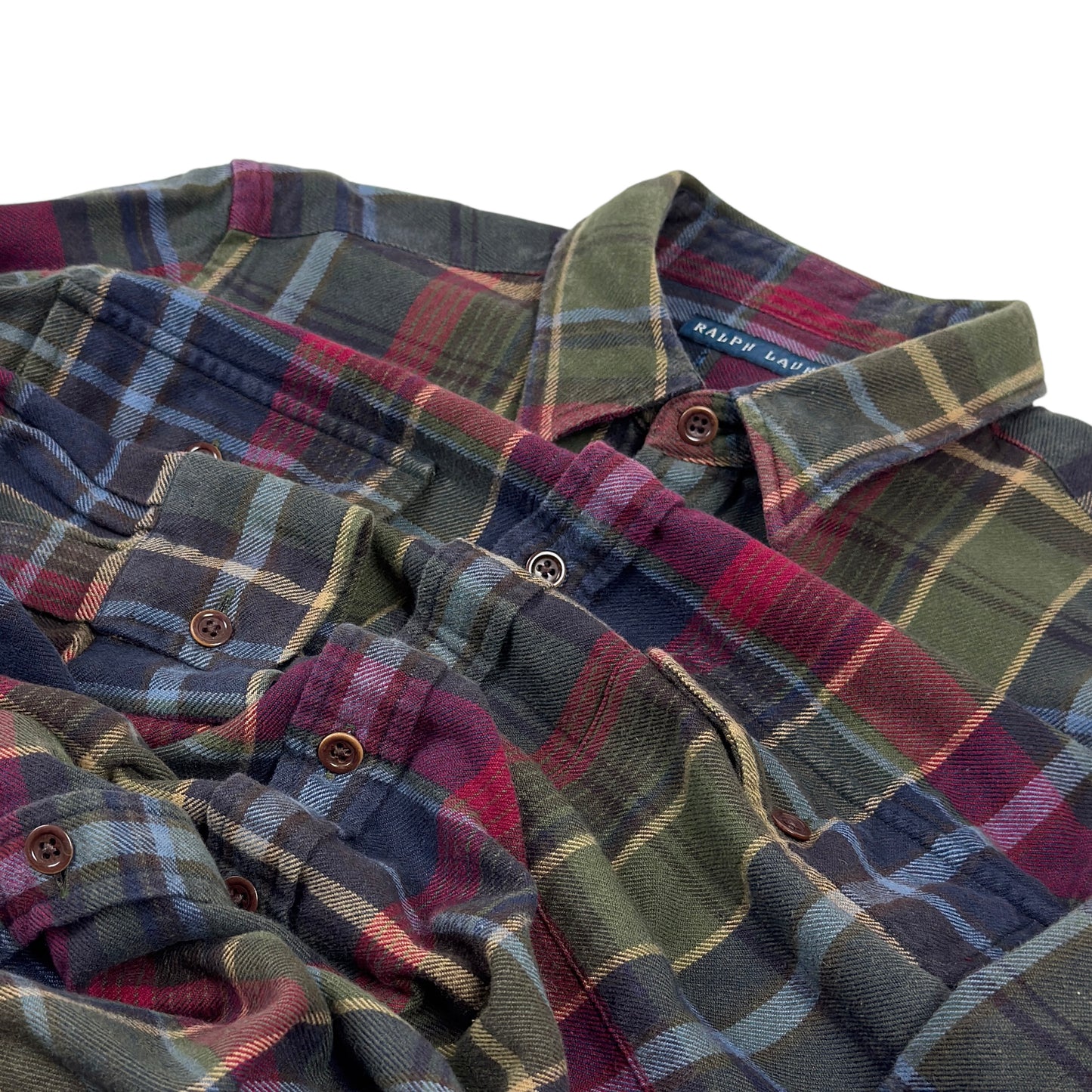 Cămașă Flannel Ralph Lauren Vintage Femei - L