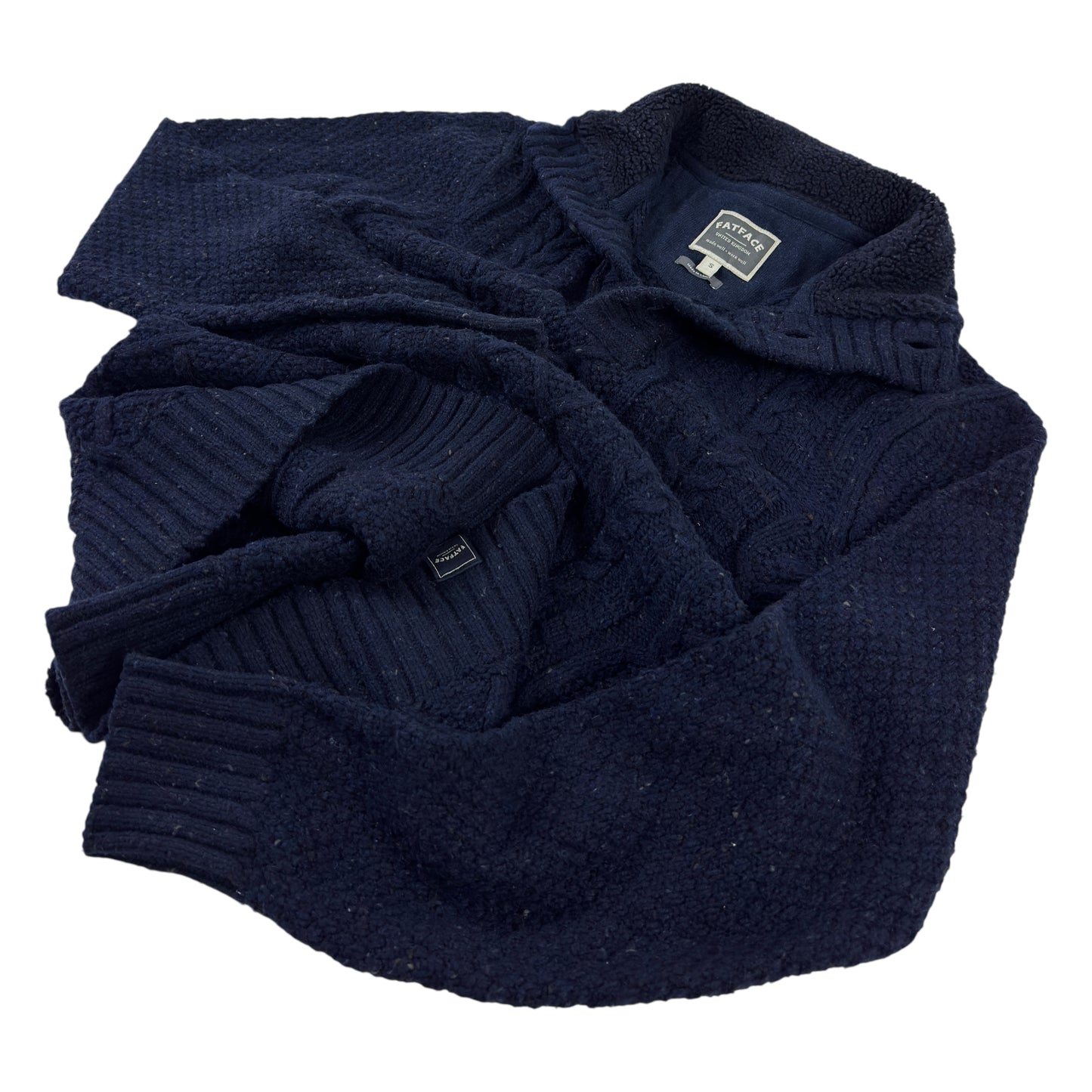 Pulover Fat Face 45% Lână - S