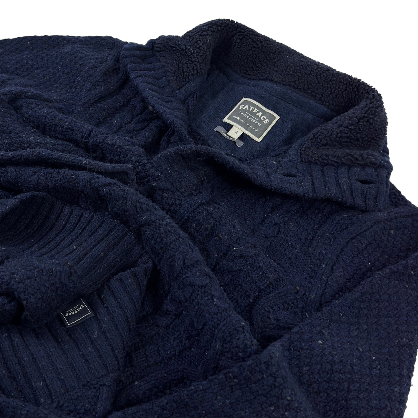 Pulover Fat Face 45% Lână - S