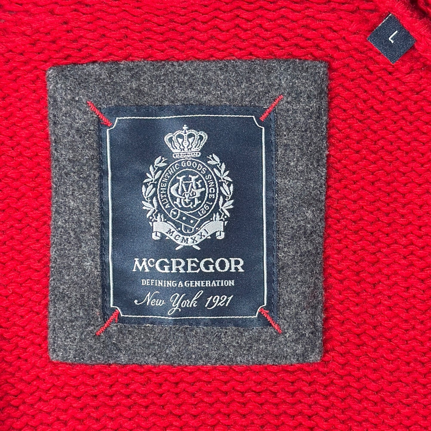 Cardigan McGregor 80% Lână - L