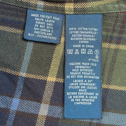 Cămașă Flannel Ralph Lauren Vintage Femei - L