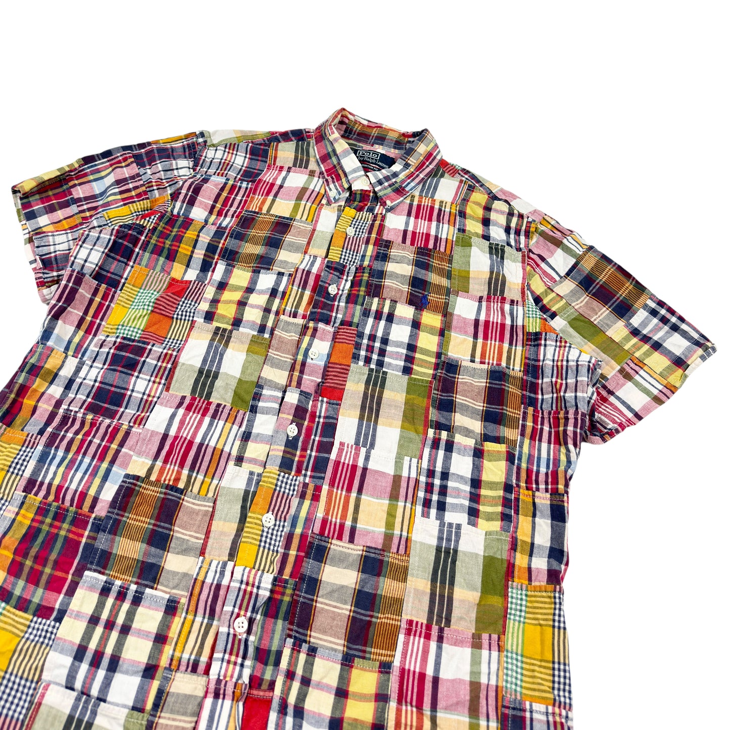 Cămașă Patchwork Ralph Lauren Vintage - L