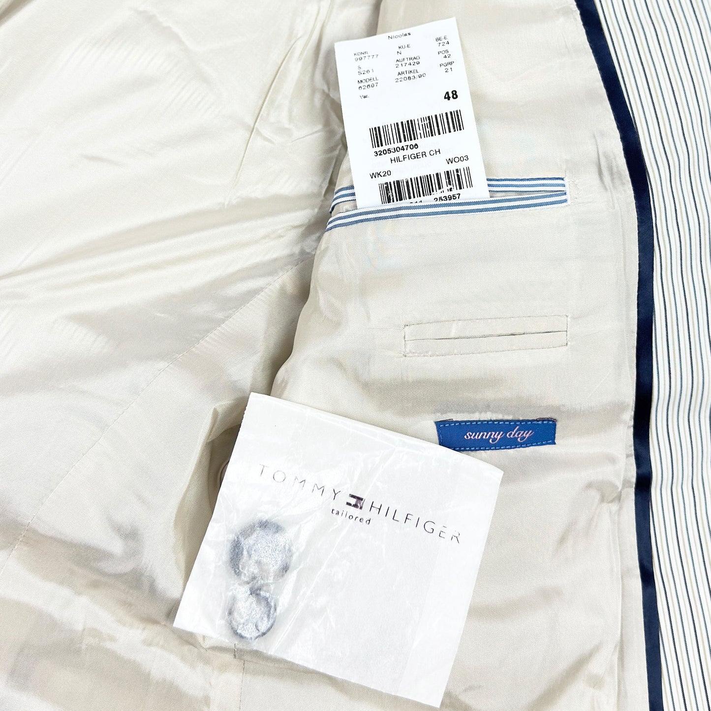 Sacou Tommy Hilfiger Vintage - M