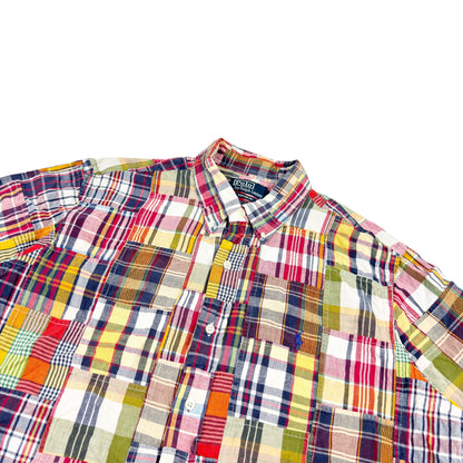 Cămașă Patchwork Ralph Lauren Vintage - L