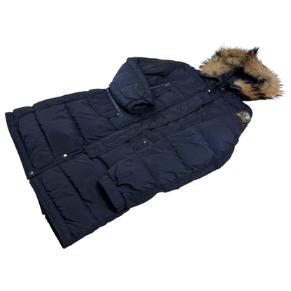 Geacă Parka Parajumpers Femei 90% Puf 10% Pene 100% Blană Raton - S