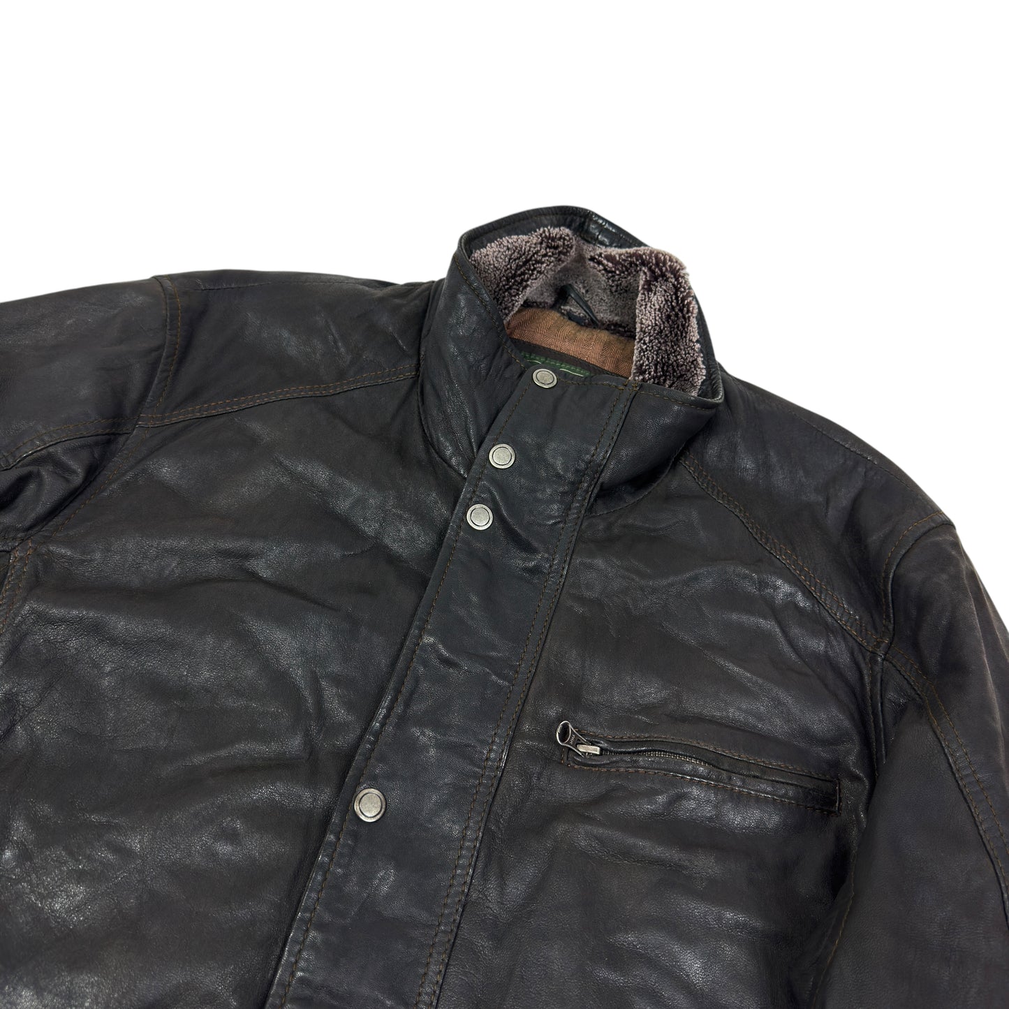 Jachetă HM Since 1976 100% Piele - XXL