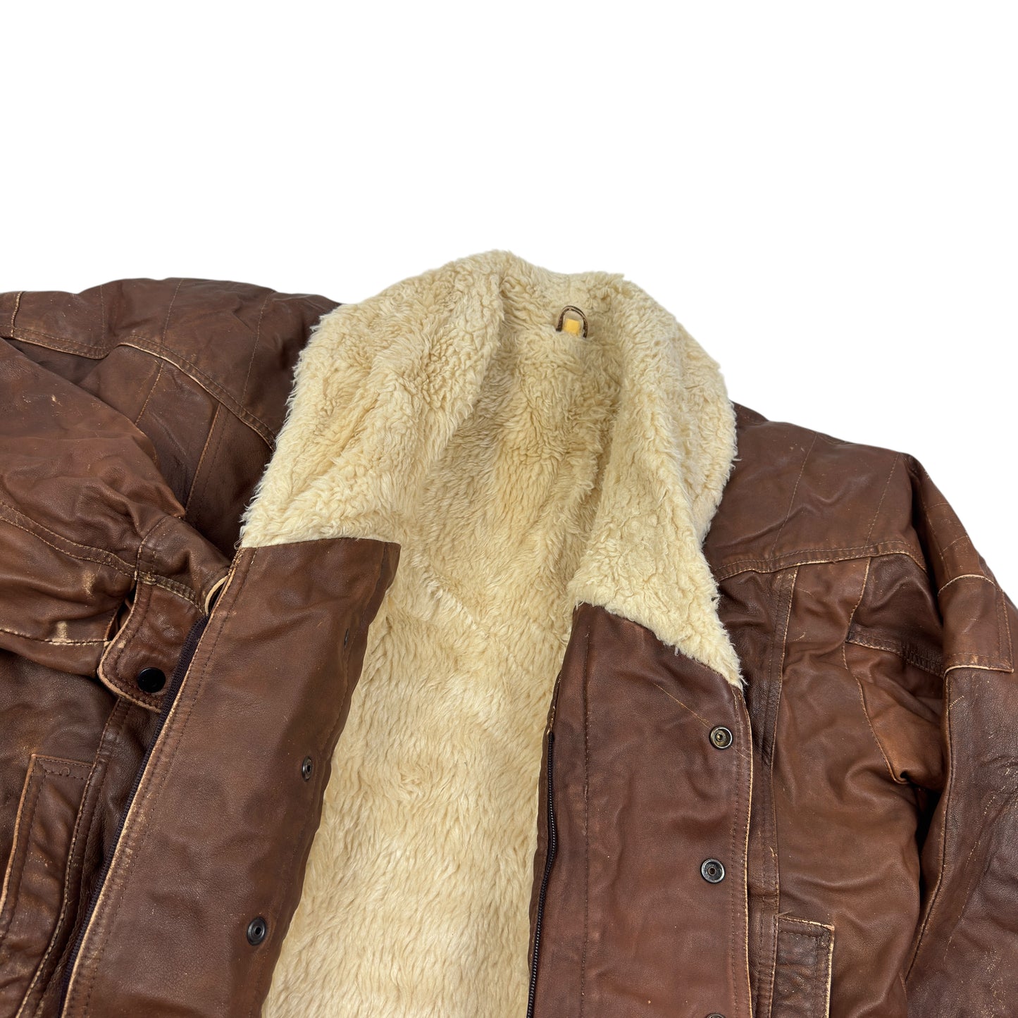 Geacă Vintage 100% Piele - XL