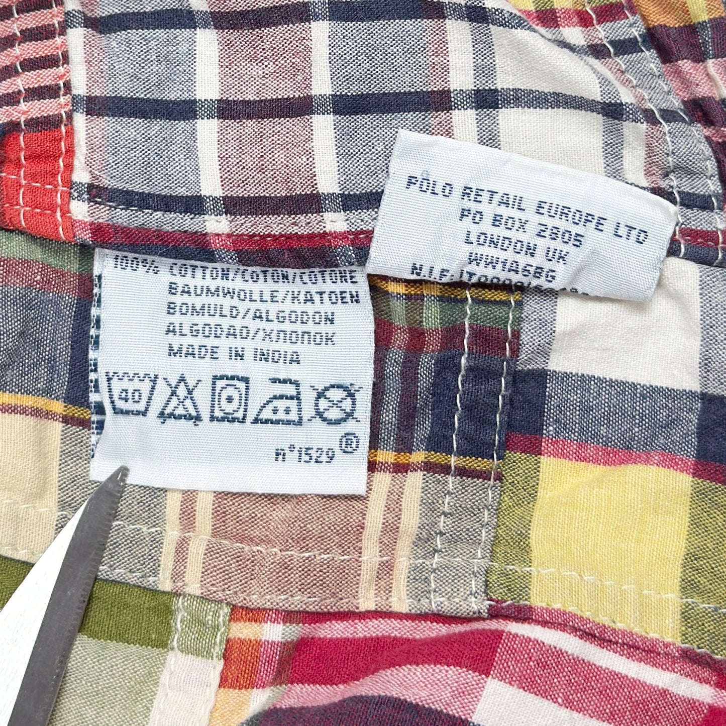 Cămașă Patchwork Ralph Lauren Vintage - L