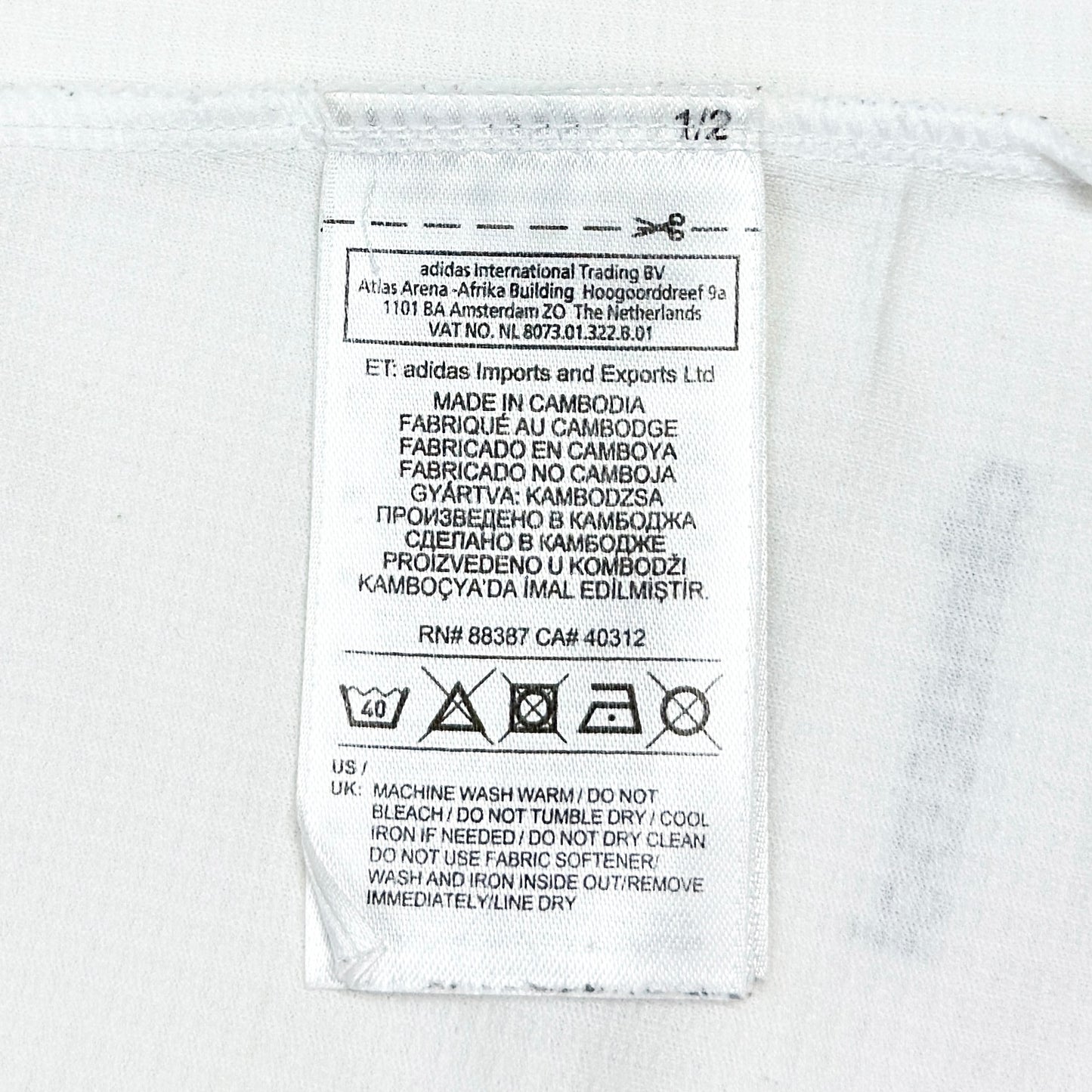 Jersey Adidas Real Madrid - S