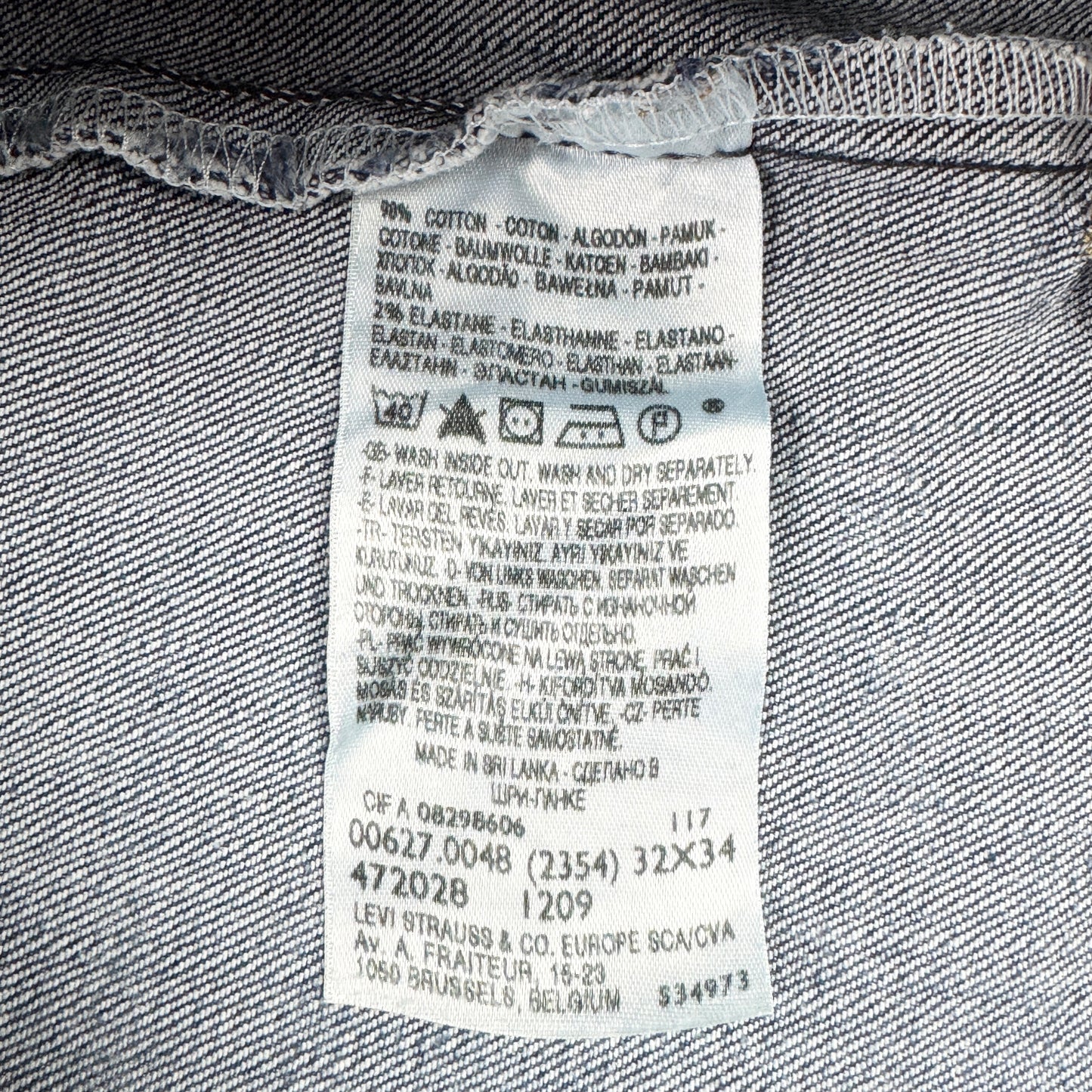 Blugi Levi's 627 - W32/L30