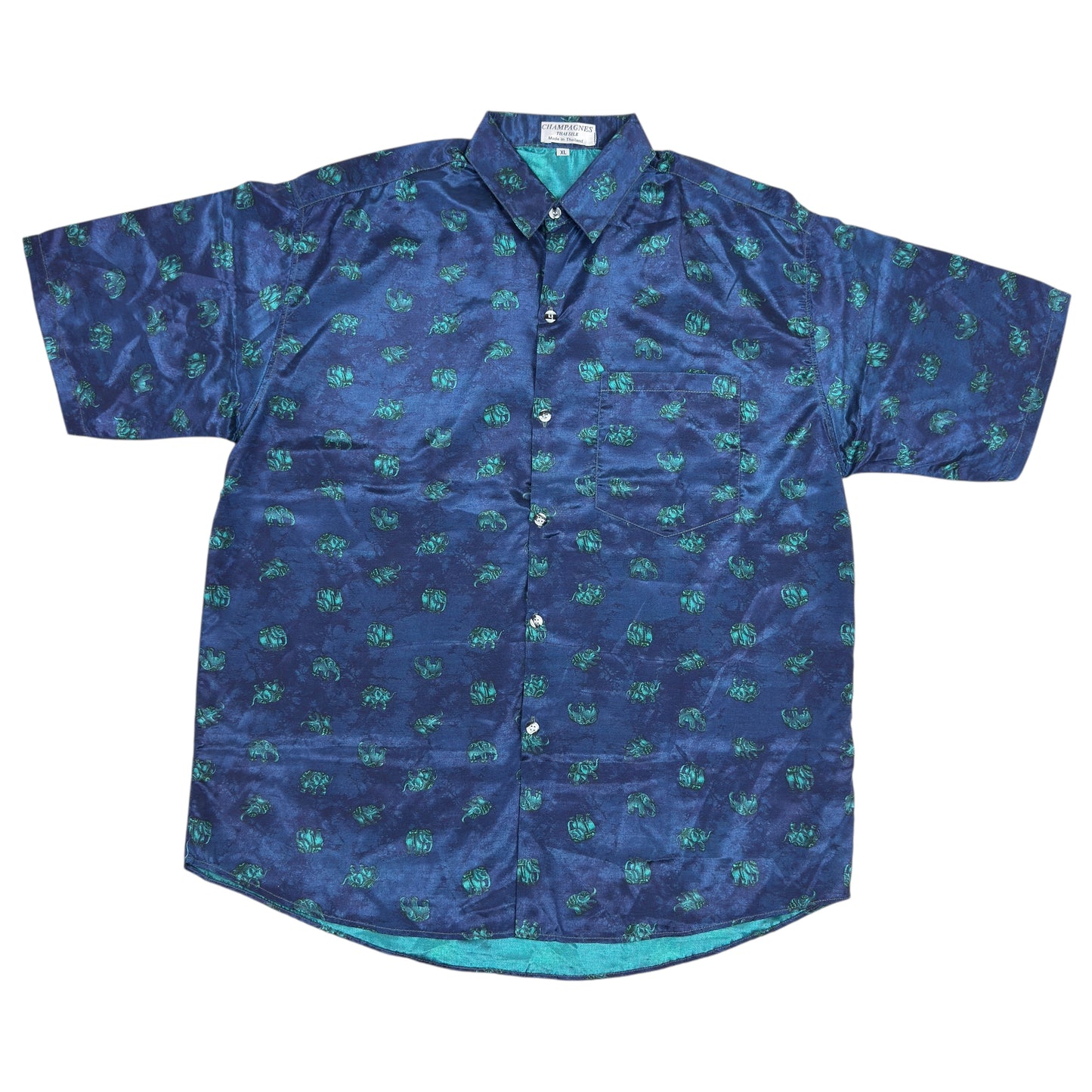 Cămașă CHAMPAGNES 100% Mătase - XL