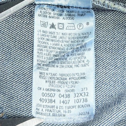 Blugi Levi's 507 Vintage Din Anul 2007 - W32/L32