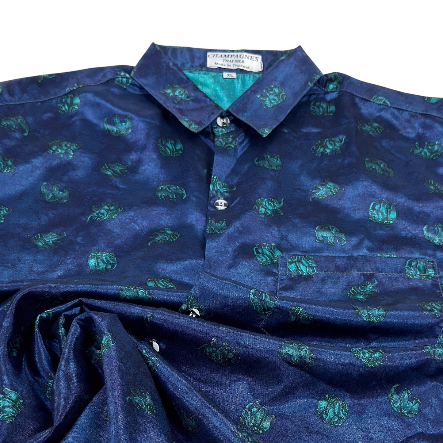 Cămașă CHAMPAGNES 100% Mătase - XL