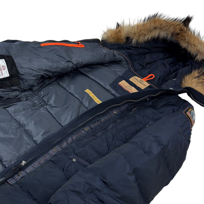 Geacă Parka Parajumpers Femei 90% Puf 10% Pene 100% Blană Raton - S