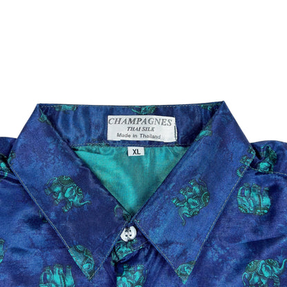 Cămașă CHAMPAGNES 100% Mătase - XL