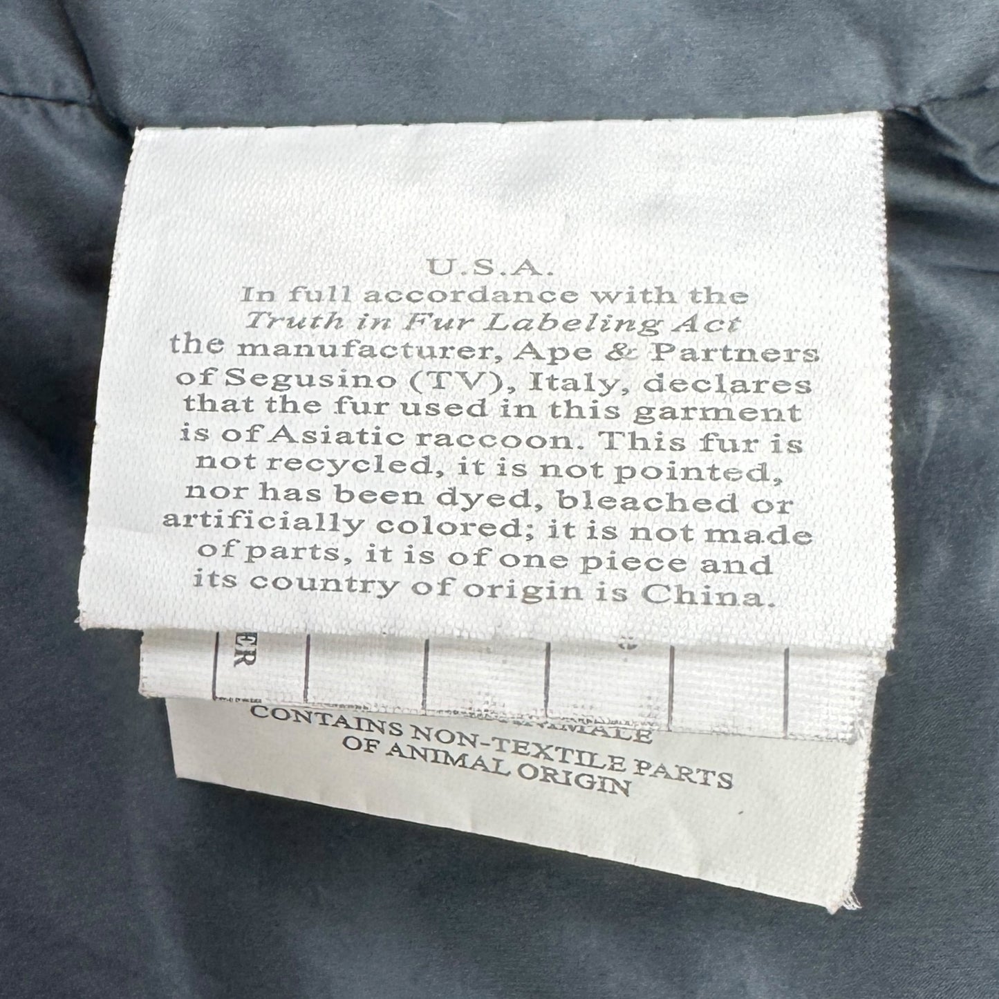 Geacă Parka Parajumpers Femei 90% Puf 10% Pene 100% Blană Raton - S