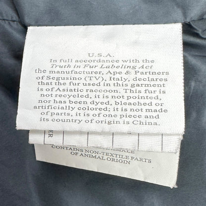 Geacă Parka Parajumpers Femei 90% Puf 10% Pene 100% Blană Raton - S