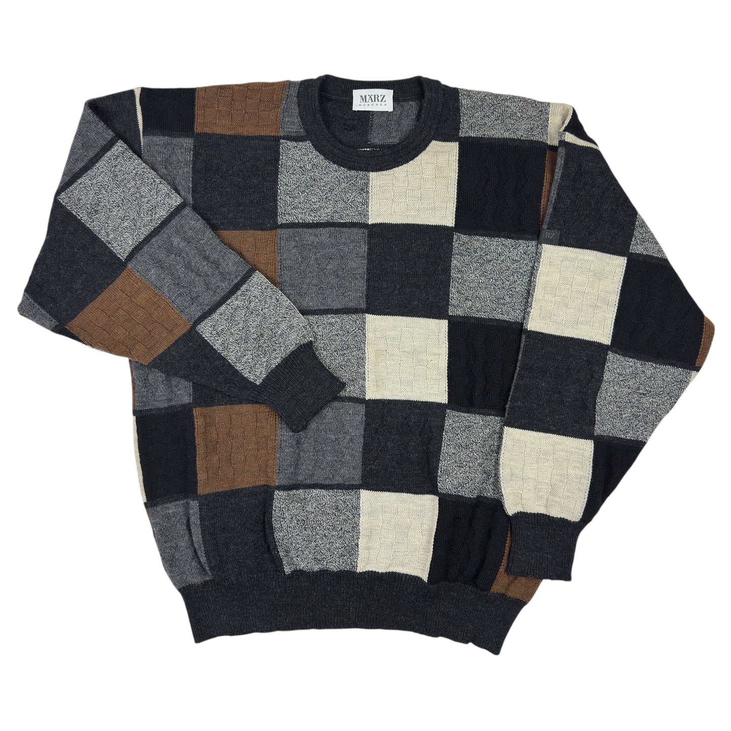 Pulover MARZ Vintage 100% Lână - L